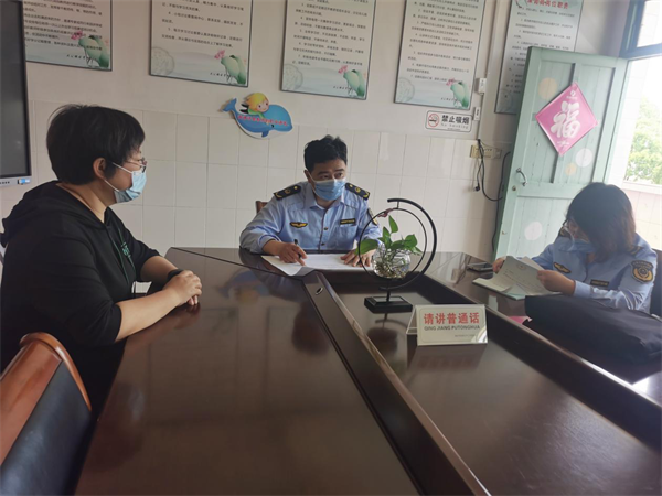 古贲幼儿园迎镇市场监管局食品安全专项检查