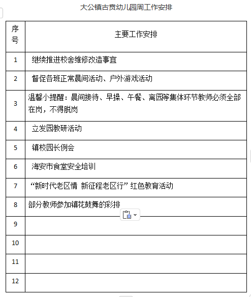 2024——2025学年度第 一 学期第九周