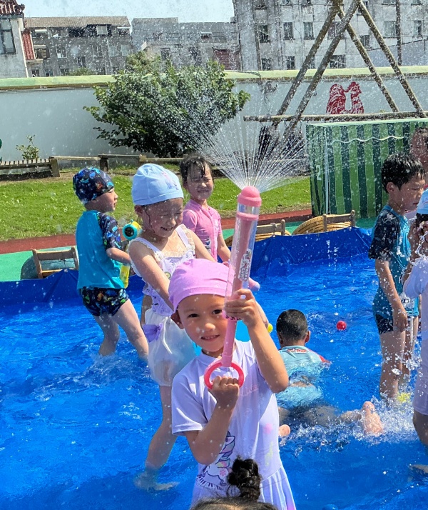 大公镇古贲幼儿园开展夏至主题教育活动