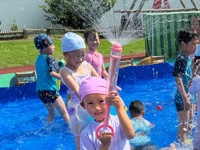 大公镇古贲幼儿园开展夏至主题教育活动